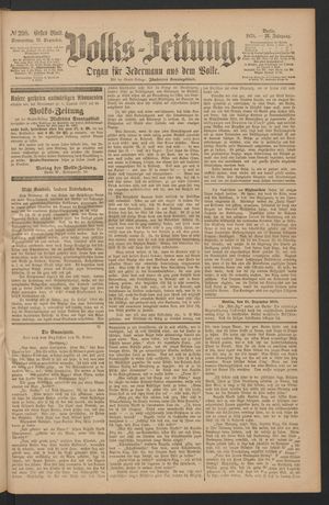 Volks-Zeitung on Dec 19, 1878