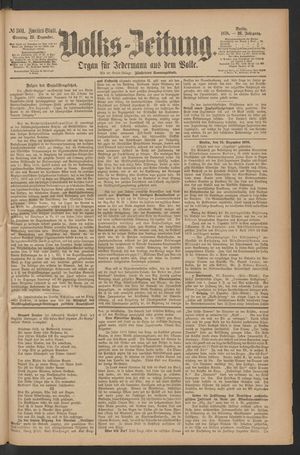 Volks-Zeitung on Dec 22, 1878