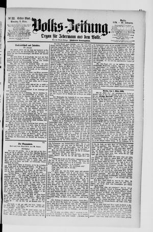 Volks-Zeitung on Mar 2, 1879