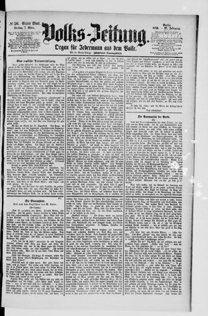 Volks-Zeitung on Mar 7, 1879