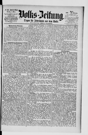 Volks-Zeitung on Mar 7, 1879