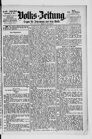 Volks-Zeitung vom 24.05.1879