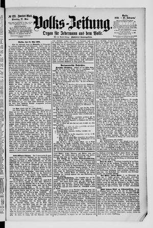Volks-Zeitung vom 27.05.1879