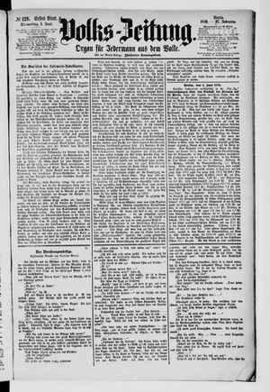 Volks-Zeitung vom 05.06.1879