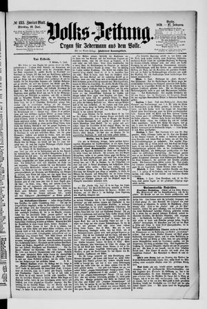 Volks-Zeitung on Jun 10, 1879