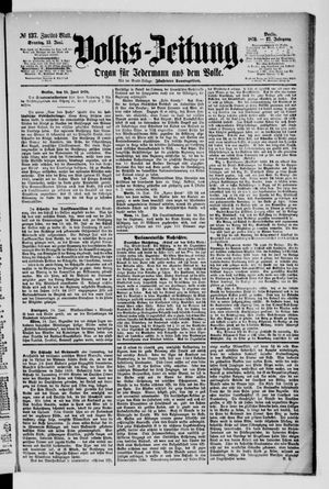 Volks-Zeitung vom 15.06.1879