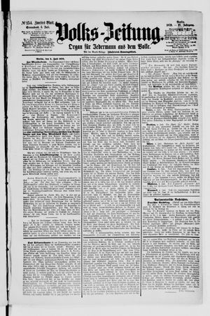 Volks-Zeitung vom 05.07.1879