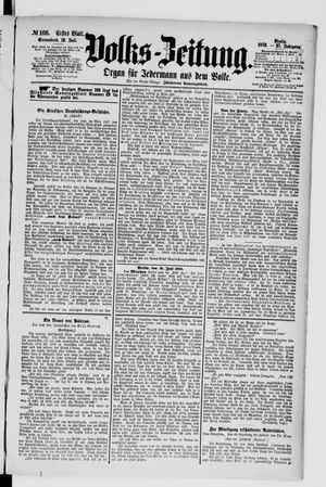 Volks-Zeitung vom 19.07.1879