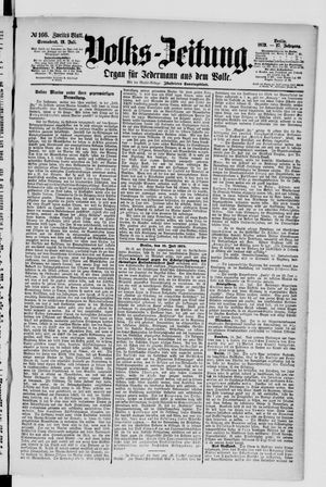 Volks-Zeitung vom 19.07.1879