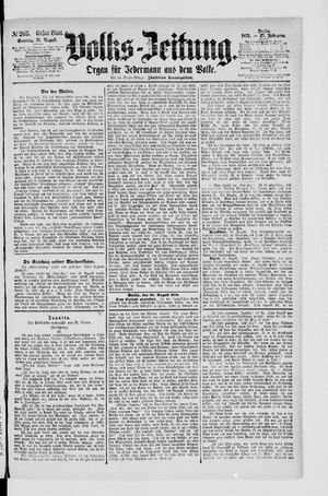 Volks-Zeitung on Aug 31, 1879