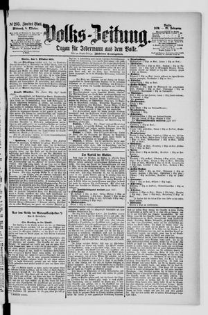 Volks-Zeitung vom 08.10.1879