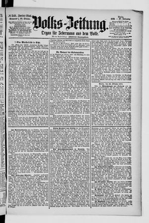 Volks-Zeitung vom 23.10.1879