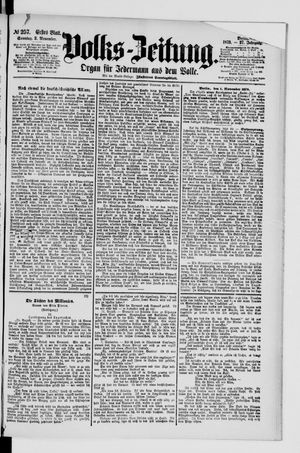 Volks-Zeitung vom 02.11.1879