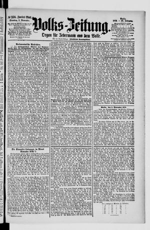 Volks-Zeitung vom 04.11.1879