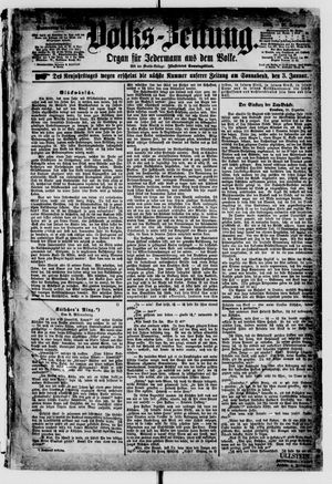Volks-Zeitung vom 01.01.1880