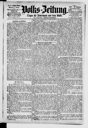 Volks-Zeitung vom 07.01.1880