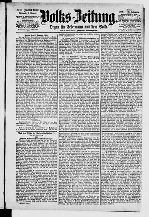 Volks-Zeitung vom 07.01.1880
