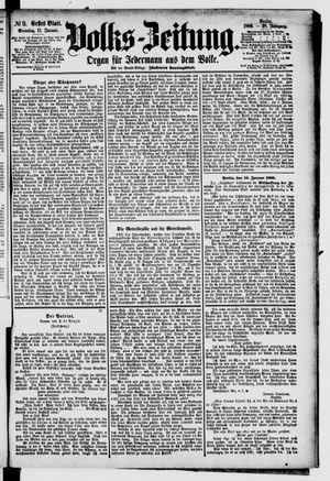 Volks-Zeitung vom 11.01.1880