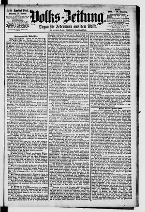 Volks-Zeitung vom 11.01.1880