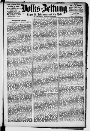 Volks-Zeitung vom 14.01.1880