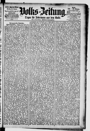 Volks-Zeitung vom 16.01.1880