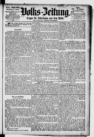Volks-Zeitung vom 17.01.1880