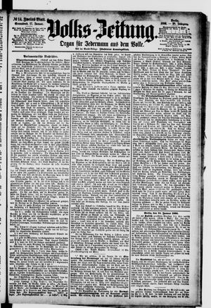 Volks-Zeitung vom 17.01.1880