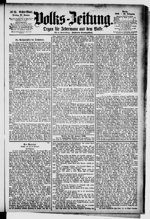 Volks-Zeitung vom 23.01.1880