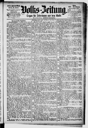Volks-Zeitung vom 23.01.1880