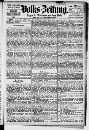 Volks-Zeitung vom 24.01.1880