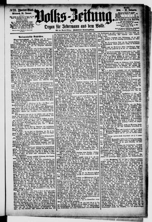 Volks-Zeitung vom 28.01.1880