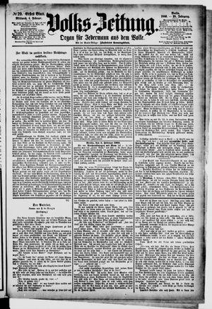 Volks-Zeitung vom 04.02.1880