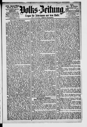 Volks-Zeitung vom 10.02.1880