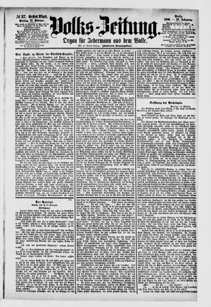 Volks-Zeitung vom 13.02.1880