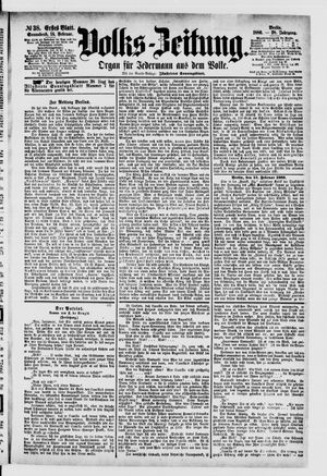 Volks-Zeitung vom 14.02.1880