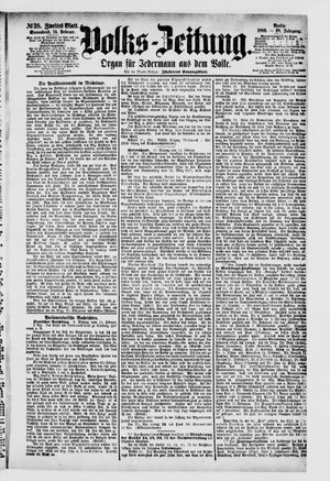 Volks-Zeitung vom 14.02.1880