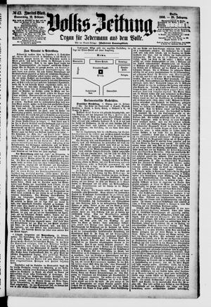 Volks-Zeitung vom 19.02.1880