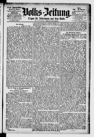 Volks-Zeitung vom 27.02.1880