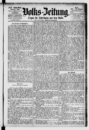 Volks-Zeitung vom 07.03.1880