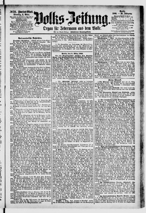 Volks-Zeitung vom 09.03.1880