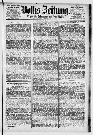 Volks-Zeitung vom 10.03.1880