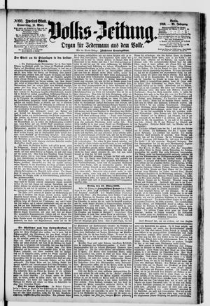 Volks-Zeitung vom 11.03.1880