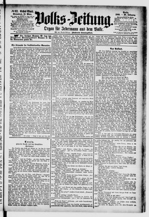 Volks-Zeitung on Mar 13, 1880