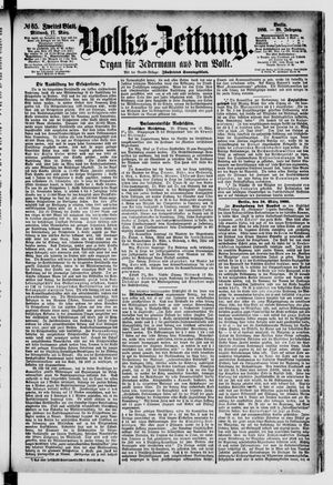 Volks-Zeitung vom 17.03.1880