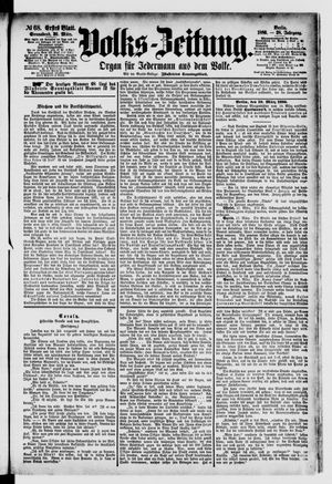 Volks-Zeitung vom 20.03.1880