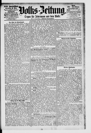 Volks-Zeitung vom 20.03.1880