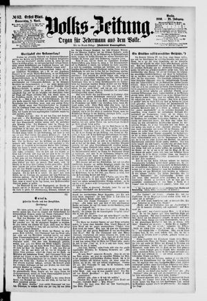 Volks-Zeitung vom 08.04.1880