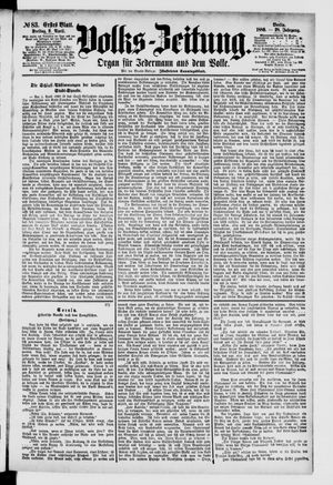 Volks-Zeitung vom 09.04.1880