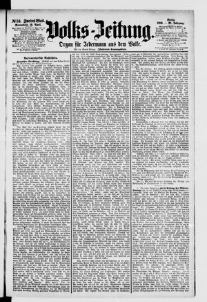 Volks-Zeitung vom 10.04.1880