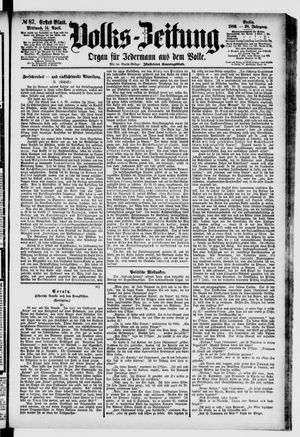 Volks-Zeitung vom 14.04.1880